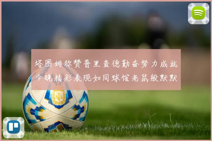 塔图姆称赞普里查德勤奋努力成就今晚精彩表现如同球馆老鼠般默默付出